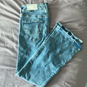American Eagle, high-rise artist flare, size 8
